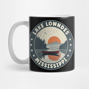 Lake Lowndes Mississippi Sunset Mug